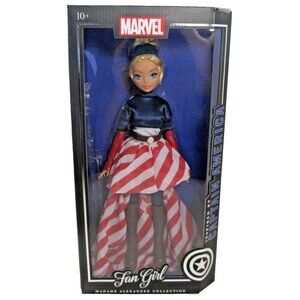 Madame Alexander Collection Marvel Fan Girl Captain America 13 inch Doll